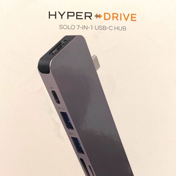 HyperDrive 7-Port Universal USB-C Hub - USB-C Docking Station for Laptop - Picture 2 of 6